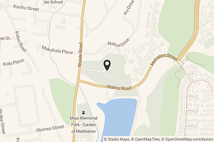 Map with location marker