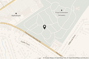 Map with location marker