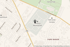 Map with location marker