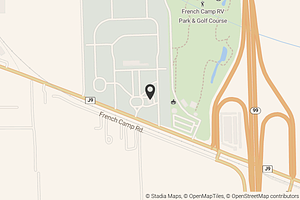 Map with location marker