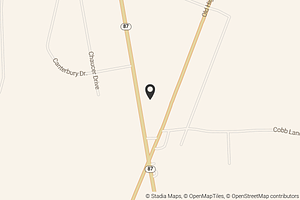 Map with location marker