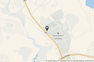 Map with location marker