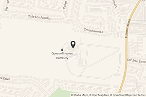 Map with location marker