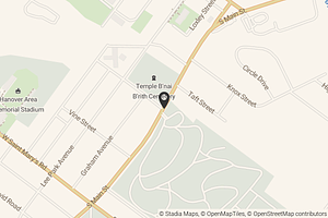 Map with location marker