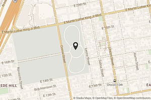 Map with location marker