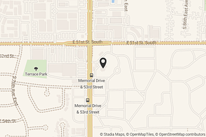 Map with location marker