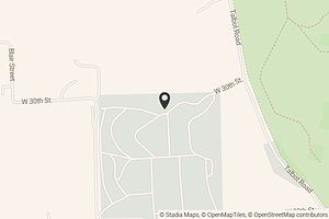 Map with location marker