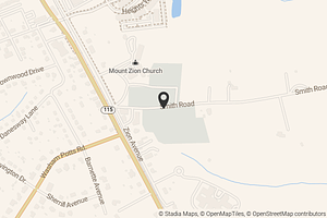 Map with location marker