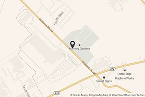 Map with location marker