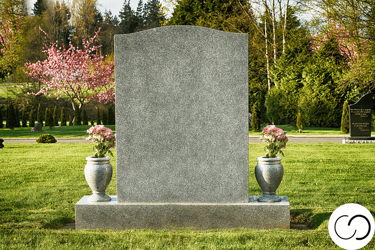 Blank headstone find grave cemetery